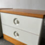 Pair Mid Century Bedside Cabinets By Stag, thumbnail 5 of 6
