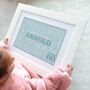 Personalised 60th Birthday Word Art Print, thumbnail 3 of 12