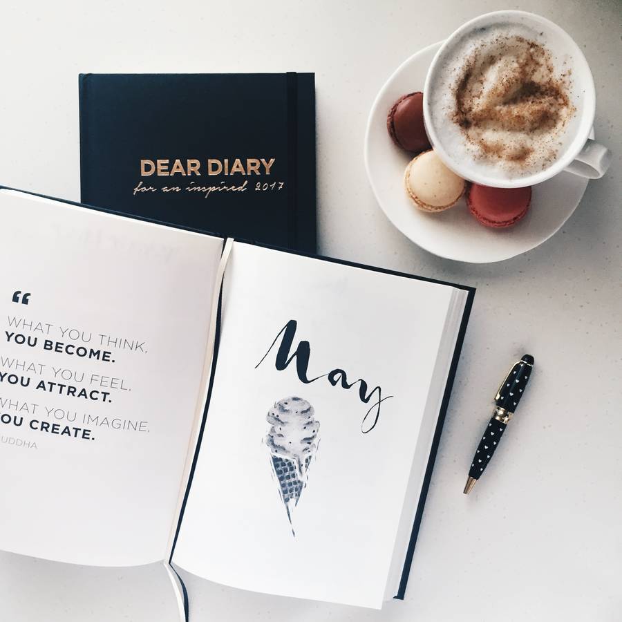 'dear diary' inspirational 2017 planner by dear diary ...