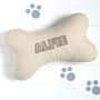 Personalised Dog Bone Cushion Gift, thumbnail 2 of 10