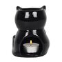 Black Cat Ceramic Oil Burner, thumbnail 2 of 4