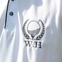 Personalised Golf Wreath Polo Top For Men Gift, thumbnail 4 of 10