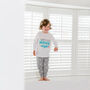 Personalised Mummy, Daddy, Child, Matching Movie Night Pyjamas, thumbnail 2 of 12