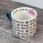 Dog Mama Mug, thumbnail 2 of 3