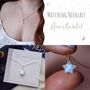 Rainbow Moonstone Moon And Star Earrings, thumbnail 6 of 10