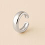 Small Rounded Sterling Silver Ear Cuff, thumbnail 1 of 5