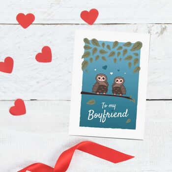 'To My Boyfriend' Valentines Day Card, 9 of 12