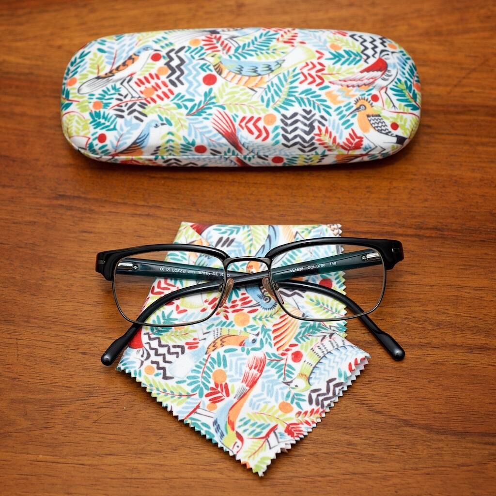 Tropical Birds Glasses Case By Collier Campbell | notonthehighstreet.com