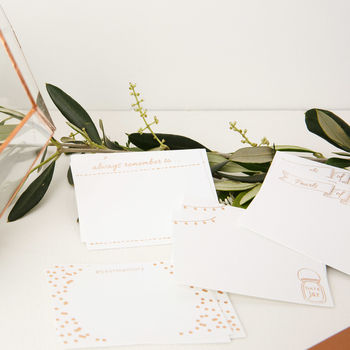 Wedding Guestbook Prompt Cards, 4 of 6