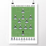 Tottenham Pochettino Era Xi Poster, thumbnail 2 of 6