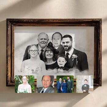 Sentimental Personalised Birthday Gift Photo Merge, 6 of 10