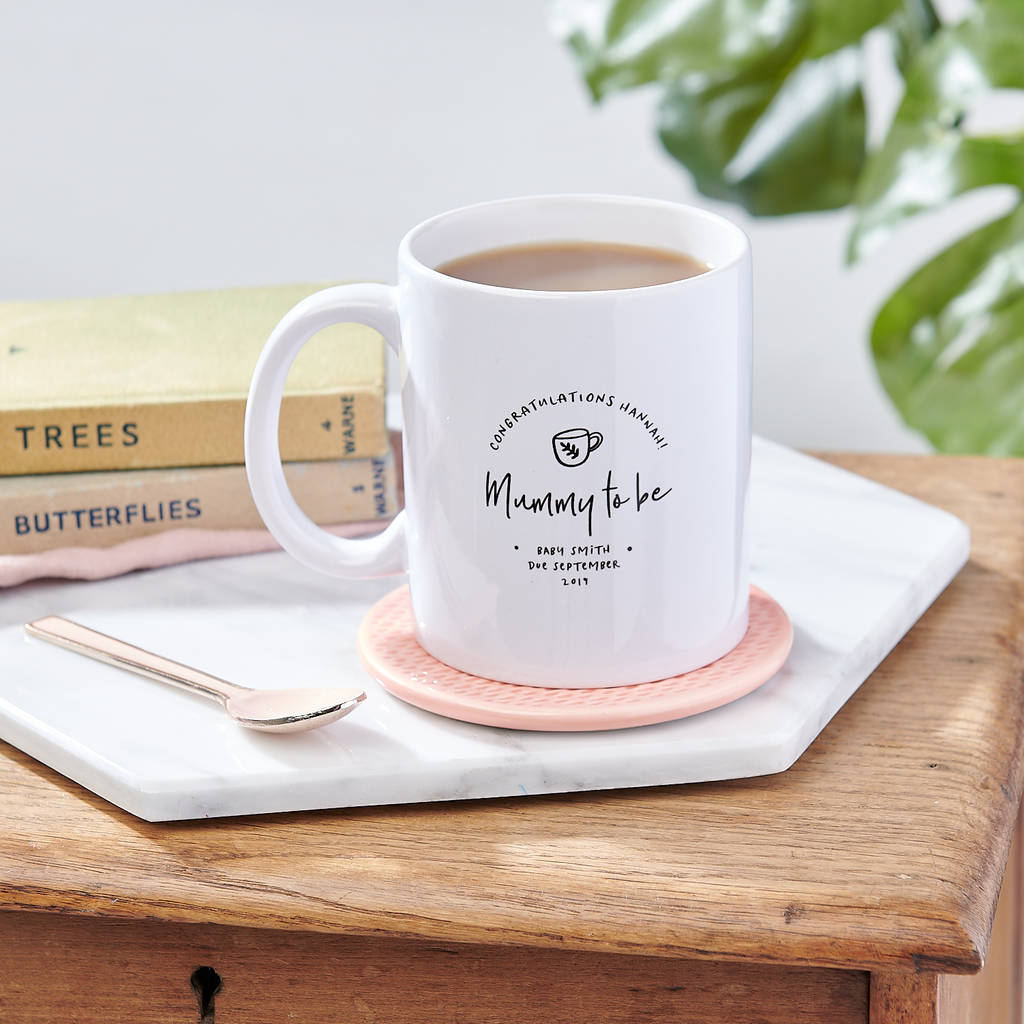 personalised mummy to be mug by owl & otter | notonthehighstreet.com