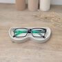 Grey Glasses Holder, Eye Glass Tray And Eyewear Case, thumbnail 4 of 11