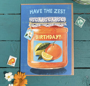 Marmalade Jam Jar Birthday Card, 3 of 3