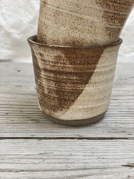 Handmade Ceramic Beaker, 3 of 4