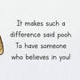 Personalised Bear Thank You Teacher Coaster Gift, thumbnail 4 of 4