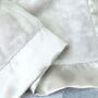 Personalised Grey Bear Comforter With Satin Back, thumbnail 4 of 7