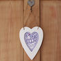 Personalised Children's Heart Room Sign, thumbnail 6 of 7