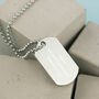 Personalised Polished Steel Dog Tag, thumbnail 1 of 5