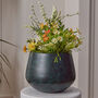 Saka Green Rounded Planter, thumbnail 1 of 5