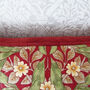 Claret Pimpernel William Morris 13' x 18' Cushion Cover, thumbnail 3 of 5