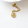 Rose Coin Necklace, thumbnail 5 of 8