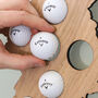 British Golf Ball Map Wall Art For The Home, thumbnail 3 of 3