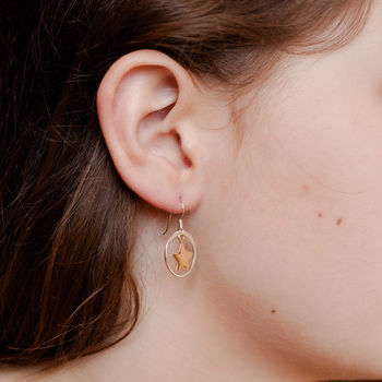 Hoop And Star Earrings, 3 of 4