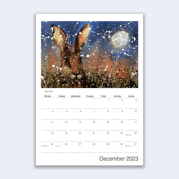 2023 Hare Calendar, 2 of 6