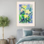 Flower Market Paris Botanical Art Print, thumbnail 2 of 3