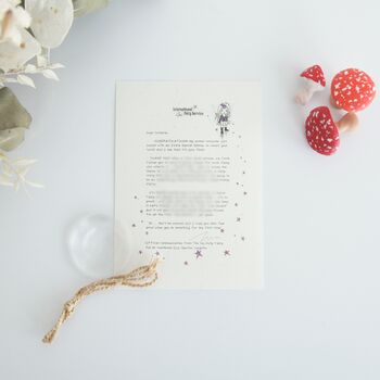 Ultimate Tooth Fairy Letter Bundle Personalised, 3 of 12