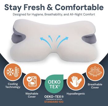 Ergonomic Cervical Pillow, 3 of 9