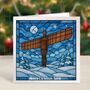 Angel Of The North Christmas Card, thumbnail 1 of 2