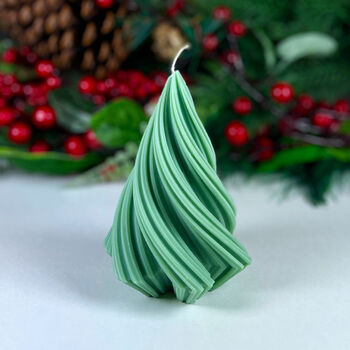 Christmas Tree Candle Festive Decoration Tablescape, 4 of 9