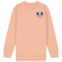 Childrens Organic Cotton Embroidered Panda Sweatshirt, thumbnail 2 of 11