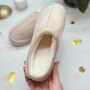 Cool Self Care Gift For Her – Slippers, Silver Earrings, Makeup Bag And Hand Cream, thumbnail 6 of 10