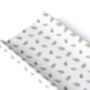 Green Leaves Baby Anti Roll Wedge Changing Mat, thumbnail 2 of 3