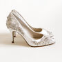 Cinders Crystal Encrusted Court Shoes, thumbnail 3 of 4