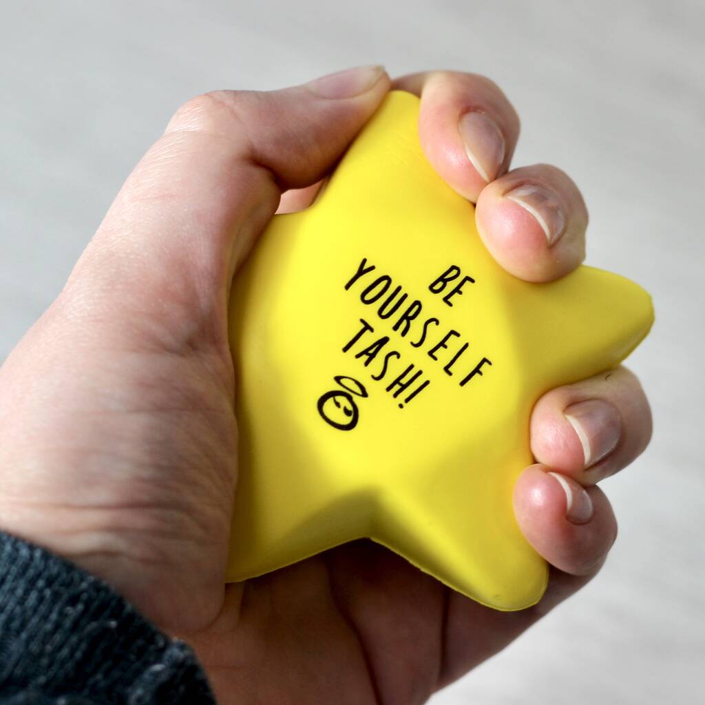 Positive Message Stress Relief Star By Be Ecycle