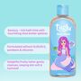 Kids Highly Natural Mermaid Glow Body Wash, Body Crème And Lip And Cheek Tint Gift Set, thumbnail 5 of 10