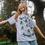 Going Sprout Out Women's Christmas T Shirt, thumbnail 3 of 4