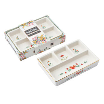 Floral Ceramic Jewellery Organiser In Gift Box, 7 of 7