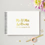Personalised Signature Wedding Guest Book, thumbnail 7 of 9