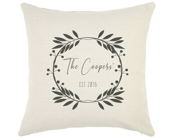 Personalised Family Cushion, 2 of 8