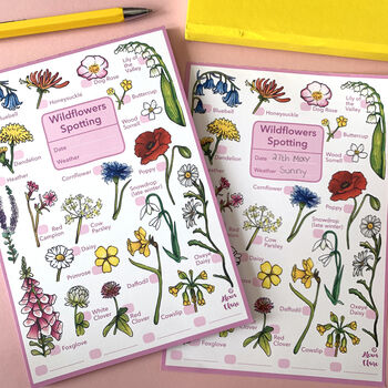 Wildflowers Spotting Journal Notepad, 2 of 11