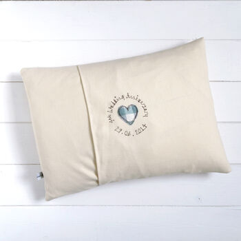 Personalised Couples Name Cushion Gift, 4 of 11