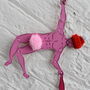 Super Fun Festive Moveable Naked Bunting, thumbnail 9 of 9