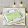 Bristol Rovers Memorial Stadium Canvas, thumbnail 1 of 6