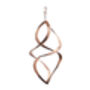 Handmade Copper Infinity Wind Spinner – Outdoor Copper Art, thumbnail 3 of 5