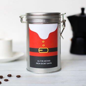 Personalised Novelty Christmas Tea Gift In Tin, 2 of 4